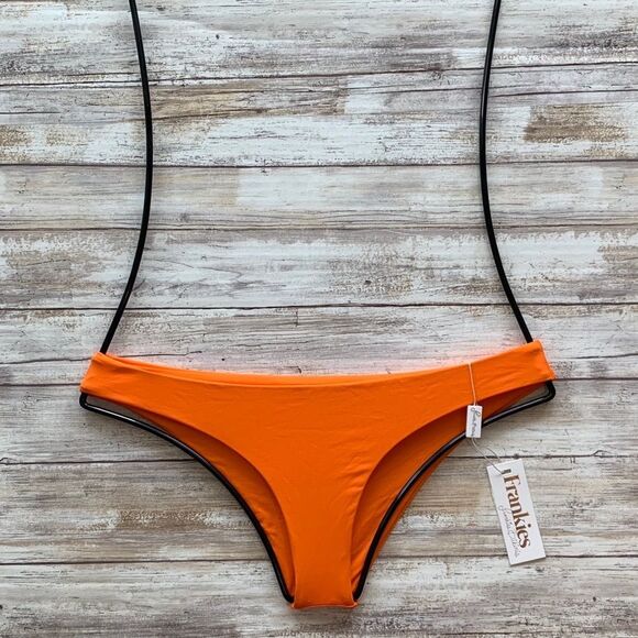 Frankies Bikinis Harley Cheeky Bikini Bottom NEW - Picture 1 of 8